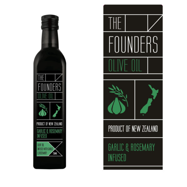 The-Founders-Olive-Oil-Garlic&Rosemary-250ml-1200×1200